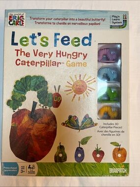 The Very Hungry Caterpillar Let's Feed Board Game Complete